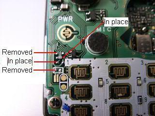 Kenwood TH F7E modifications