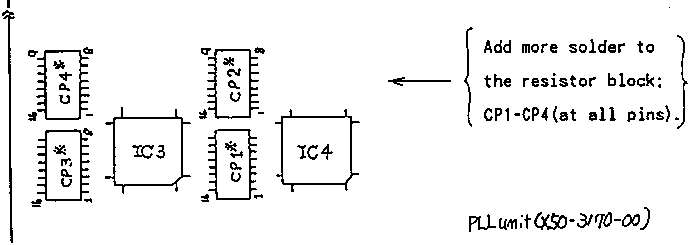 PC Board (Component side view).